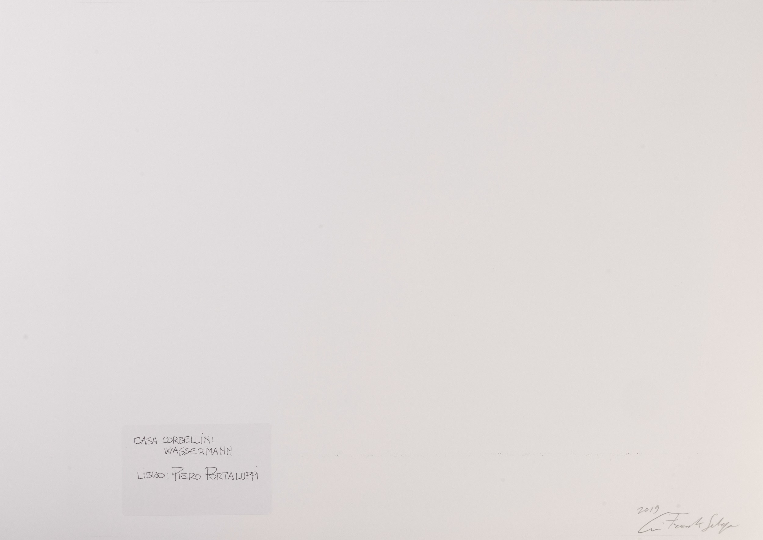 Ciro Frank Schiappa - Casa Corbellini-Wassermann, Milano (2019) — stampa a getto d’inchiostro