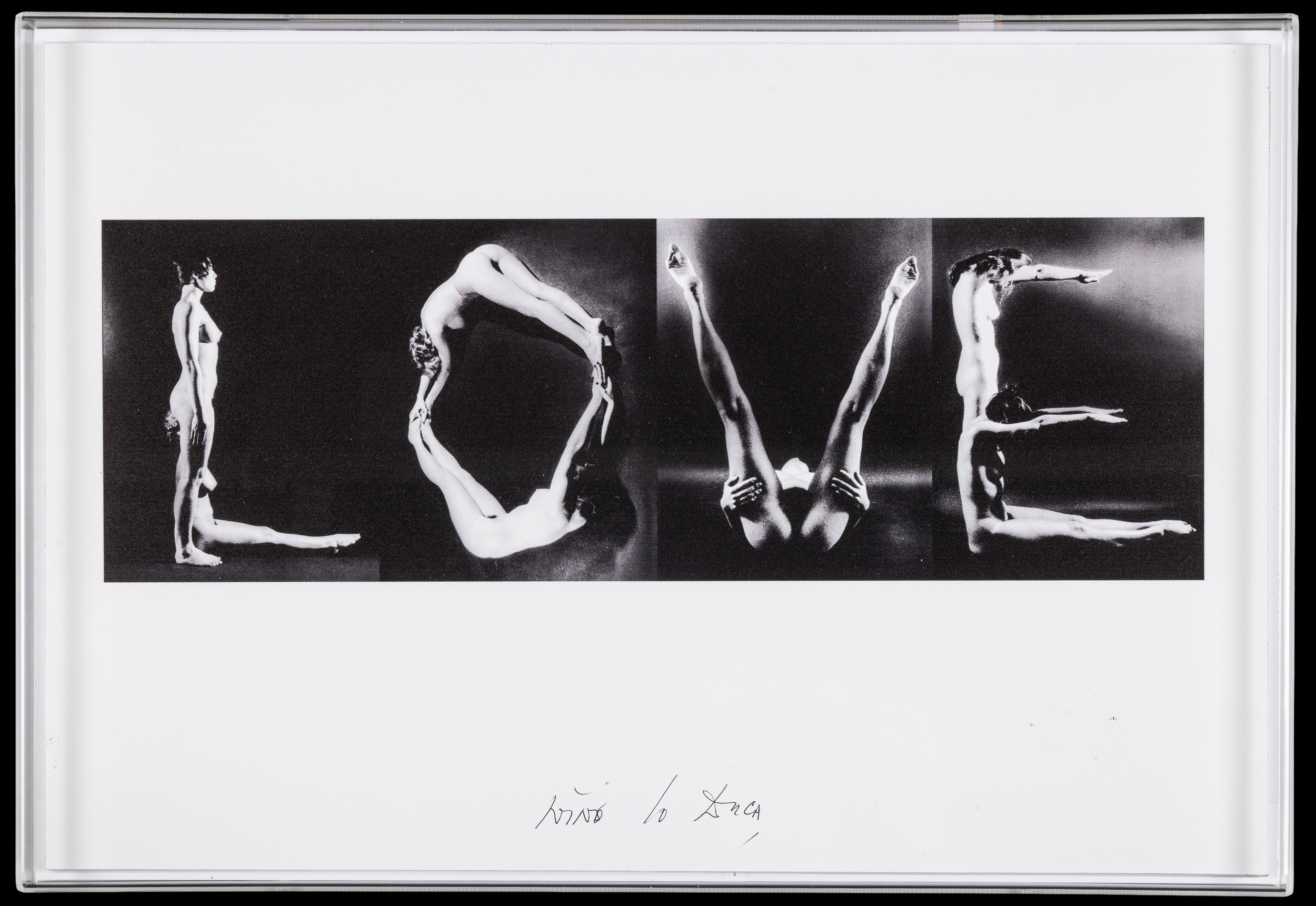 Nino lo Duca - Love, dalla serie "Alfabeto Umano"