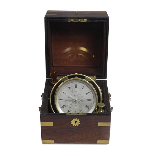 Cronometro da marina, Tobias Morris, Londra XIX secolo