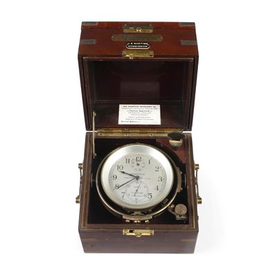 Hamilton Watch Co., Cronometro da marina, movimento 48 ore, USA XX secolo