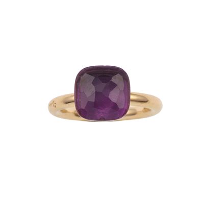 Pomellato, Anello ‘Nudo’ in oro rosa con ametista