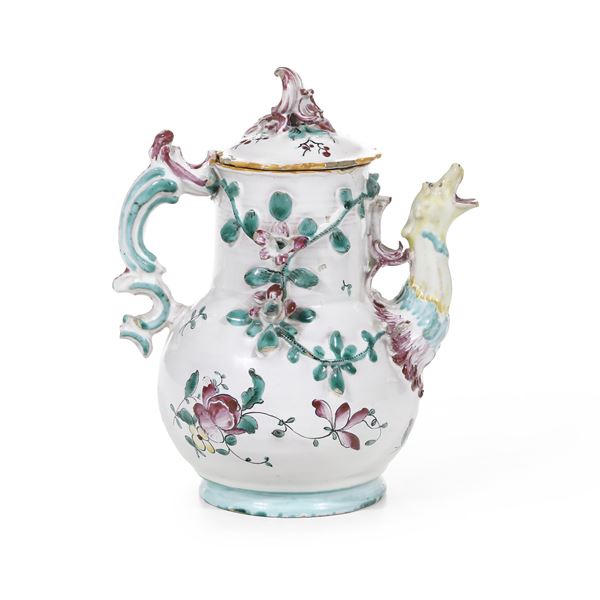 Caffettiera Savona, Manifattura di Giacomo Boselli, 1780 circa