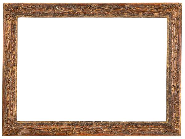 Cornice. Nord Italia, in stile settecentesco