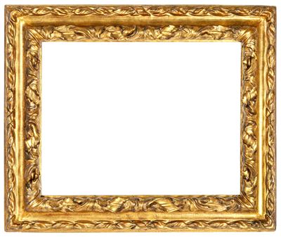 Emilia XVIII secolo, Cornice intagliata e dorata