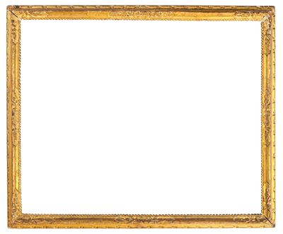 Cornice veneta del XVIII secolo, legno intagliato e dorato