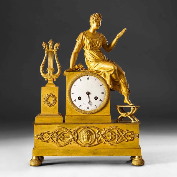 Pendola da tavolo. Francia, XIX secolo