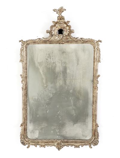 Specchiera, legno intagliato e dorato, XX secolo