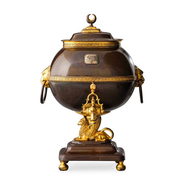 Importante samovar neoclassico. Inghilterra inizi XIX secolo