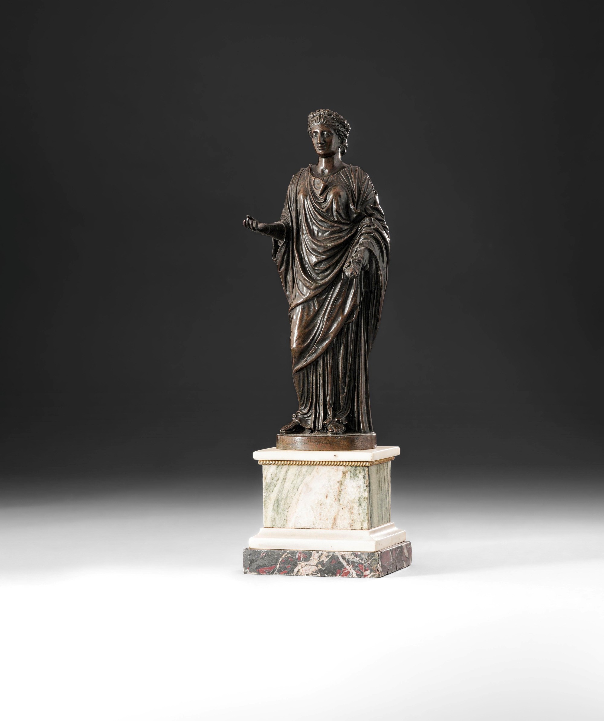 Roma. Ultimo quarto del XVIII secolo, ambito Luigi Valadier (1726-1785) Flora Capitolina