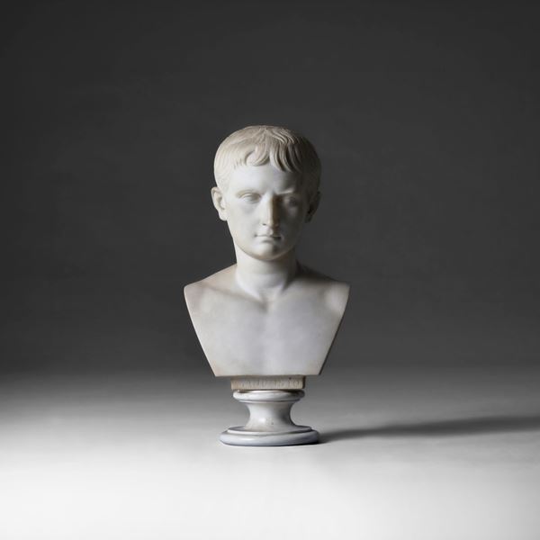 Arte neoclassica italiana del XIX secolo Cesare Ottaviano Augusto