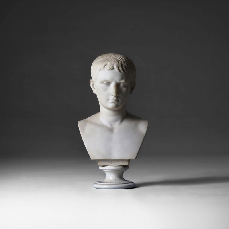 Arte neoclassica italiana del XIX secolo Cesare Ottaviano Augusto  - Asta Dimore Italiane - Cambi Casa d'Aste