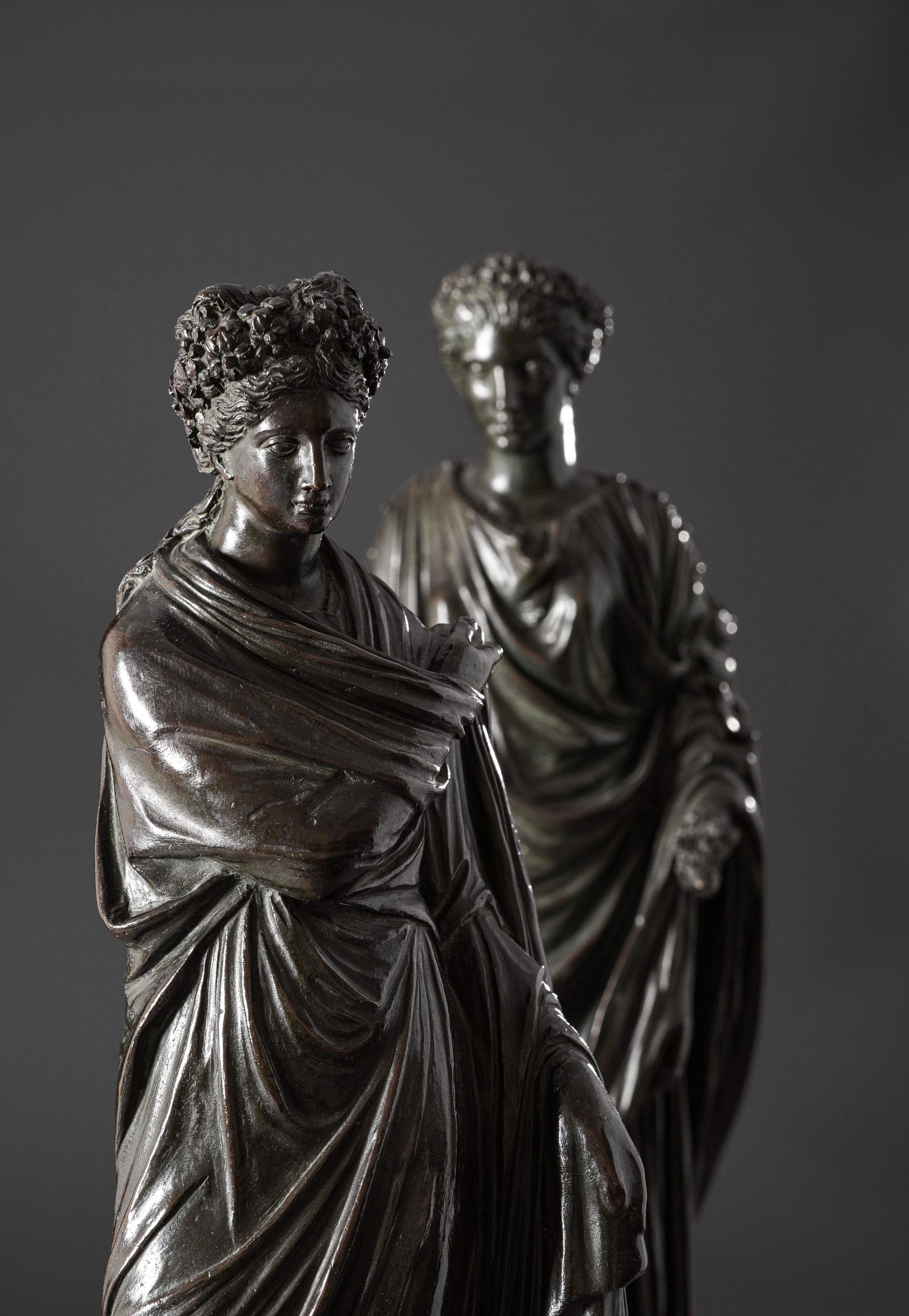Arte neoclassica, Roma, XVII-XIX secolo, ambito di Francesco Righetti (1749-1819) Flora Capitolin...