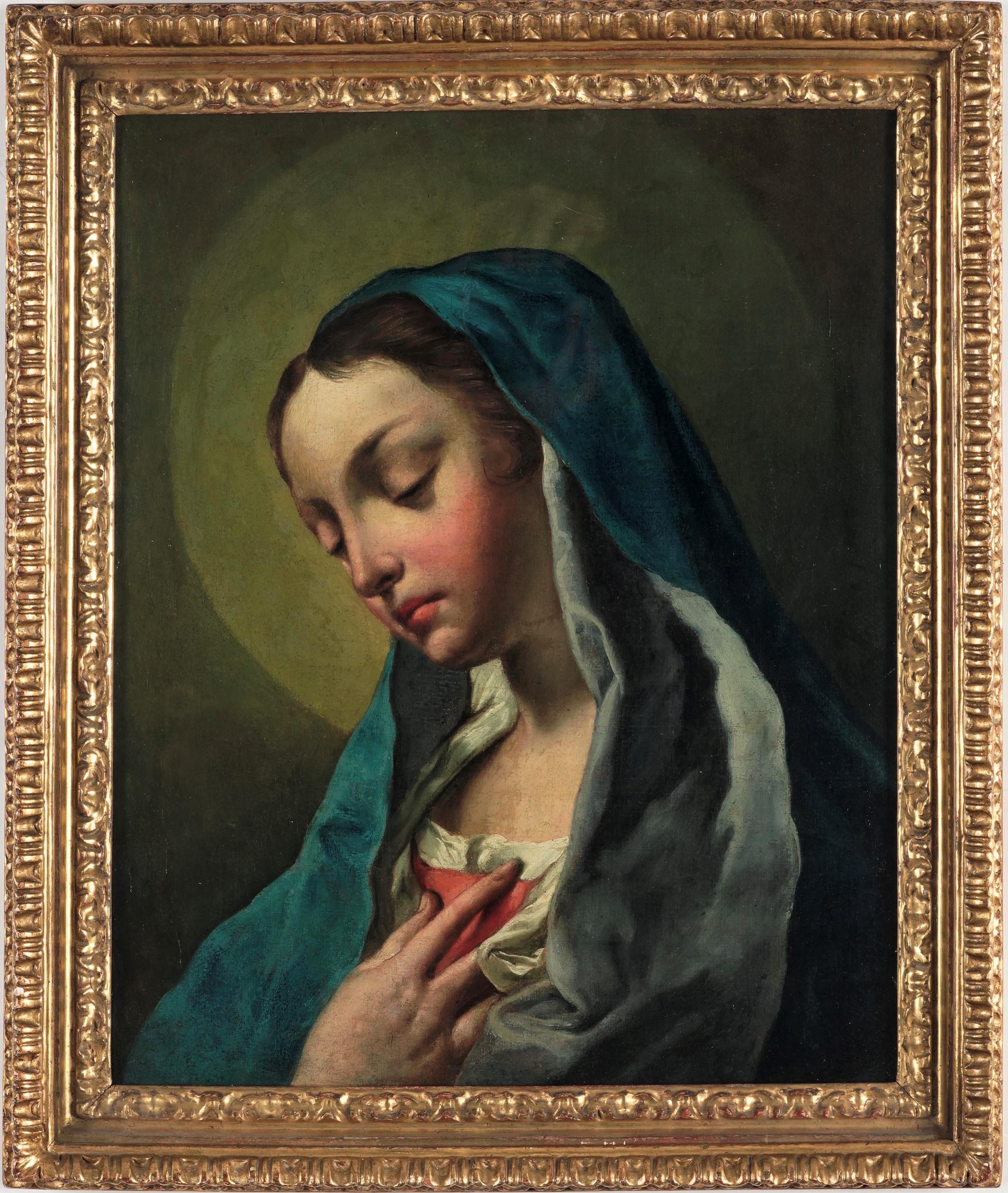 Giovanni Battista Piazzetta - Vergine, olio su tela