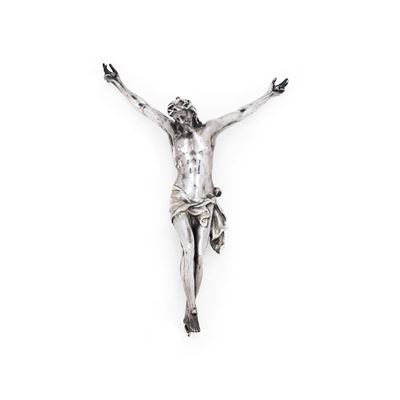 Corpus Christi, argenteria barocca del XVII secolo in argento fuso e cesellato