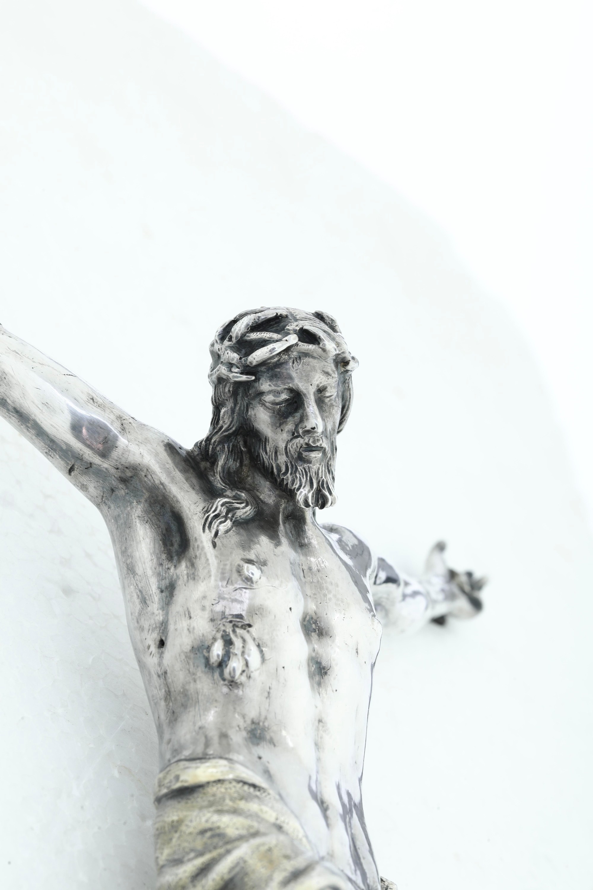 Corpus Christi, argenteria barocca del XVII secolo in argento fuso e cesellato