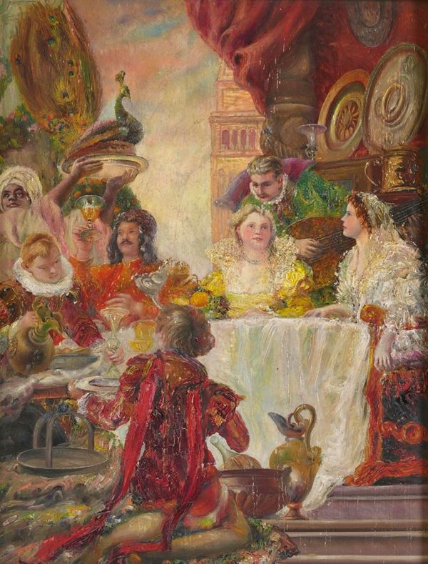 Scuola italiana - Capriccio Veneziano