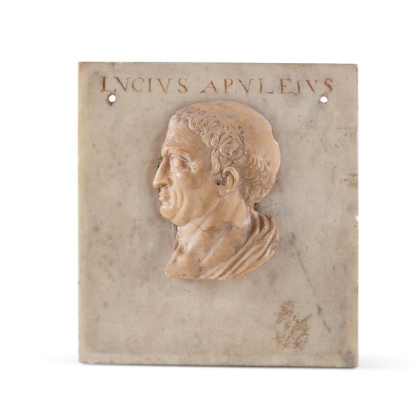Profilo di Lucio Apuleio. XVIII-XIX secolo