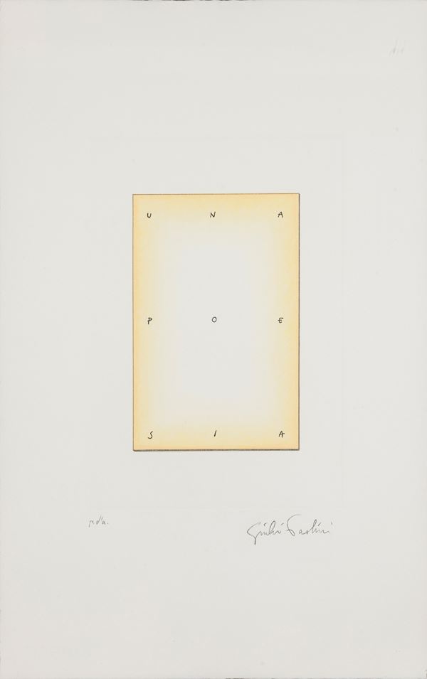 Giulio Paolini - Una poesia