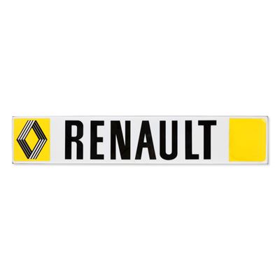 Insegna pubblicitaria luminosa “Renault”, termoformata (anni '90)