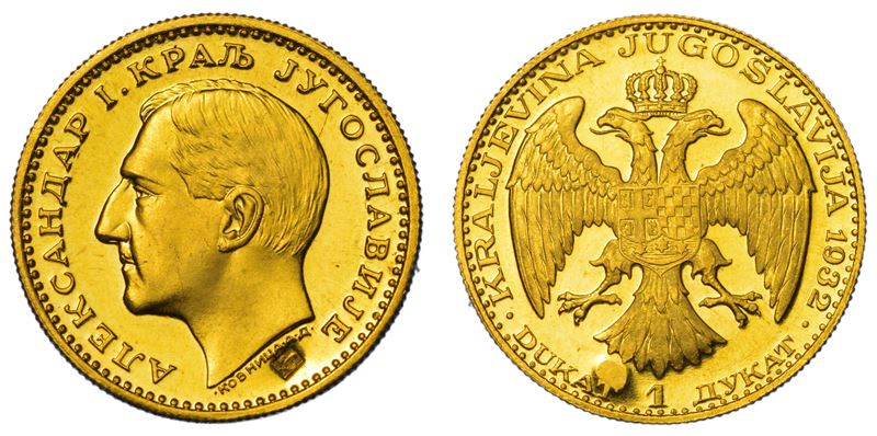 JUGOSLAVIA. ALEXANDER I, 1921-1934. Dukat 1932.  - Asta Numismatica Light - Cambi Casa d'Aste