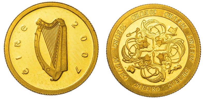 IRLANDA. REPUBBLICA. 20 Euro 2007.