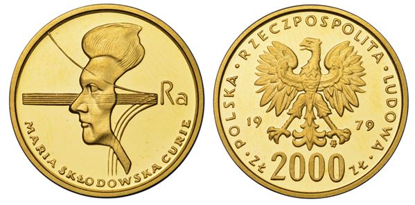 POLONIA. REPUBBLICA. 2000 Zlotych 1979.