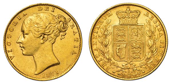AUSTRALIA. VICTORIA, 1837-1901. Sovereign 1871. Sydney.