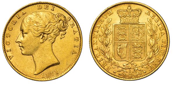 AUSTRALIA. VICTORIA, 1837-1901. Sovereign 1871. Sydney.