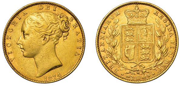 AUSTRALIA. VICTORIA, 1837-1901. Sovereign 1875. Sydney.
