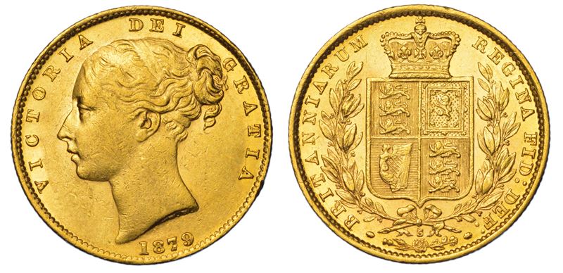 AUSTRALIA. VICTORIA, 1837-1901. Sovereign 1879. Sydney.  - Auction Light Numismatics - Cambi Casa d'Aste
