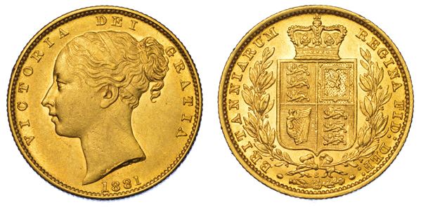 AUSTRALIA. VICTORIA, 1837-1901. Sovereign 1881. Sydney.
