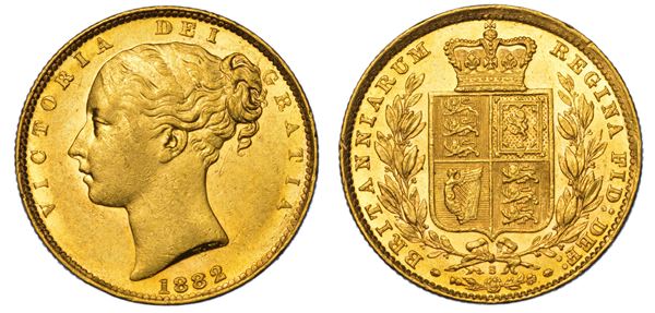 AUSTRALIA. VICTORIA, 1837-1901. Sovereign 1882. Sydney.