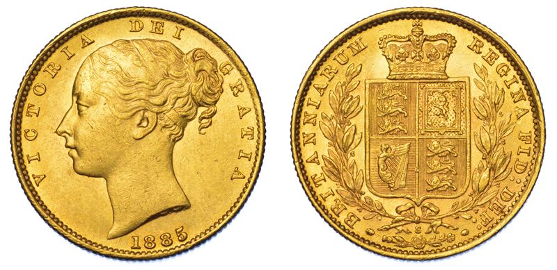 AUSTRALIA. VICTORIA, 1837-1901. Sovereign 1885. Sydney.  - Auction Light Numismatics - Cambi Casa d'Aste