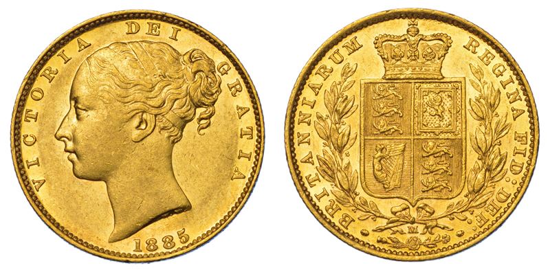 AUSTRALIA. VICTORIA, 1837-1901. Sovereign 1885. Melbourne.  - Auction Light Numismatics - Cambi Casa d'Aste