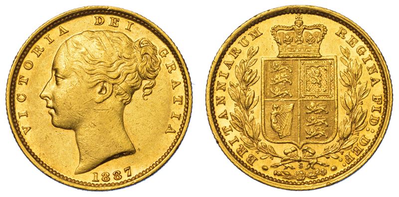 AUSTRALIA. VICTORIA, 1837-1901. Sovereign 1887. Sydney.  - Auction Light Numismatics - Cambi Casa d'Aste