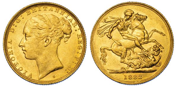 AUSTRALIA. VICTORIA, 1837-1901. Sovereign 1882. Sydney.
