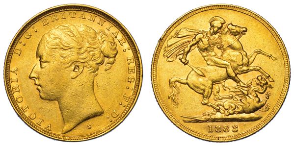 AUSTRALIA. VICTORIA, 1837-1901. Sovereign 1883. Sydney.