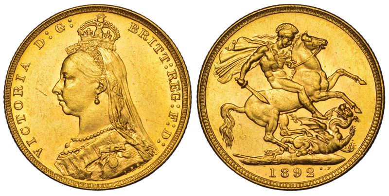AUSTRALIA. VICTORIA, 1837-1901. Sovereign 1887. Melbourne.  - Asta Numismatica Light - Cambi Casa d'Aste