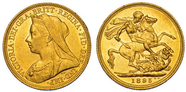AUSTRALIA. VICTORIA, 1837-1901. Sovereign 1895. Sydney.