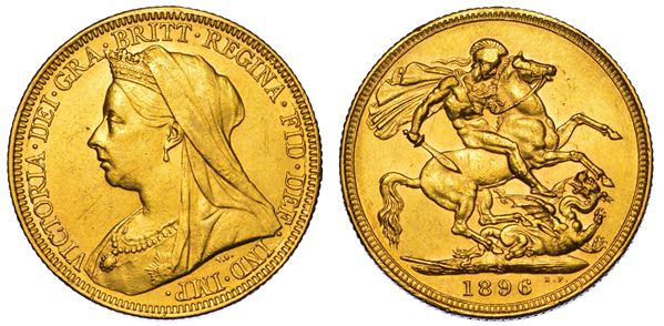 AUSTRALIA. VICTORIA, 1837-1901. Sovereign 1896. Sydney.