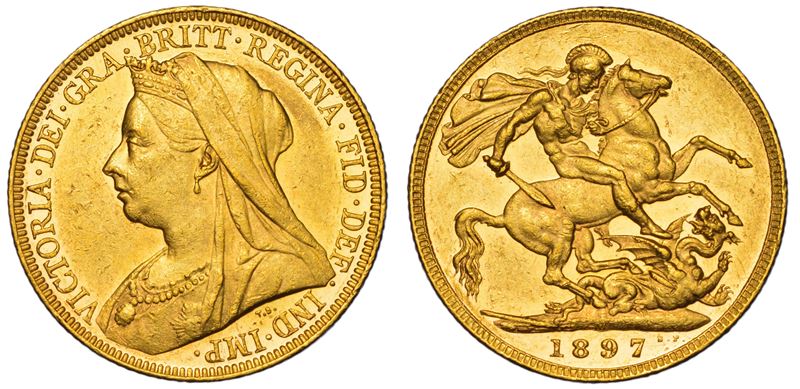 AUSTRALIA. VICTORIA, 1837-1901. Sovereign 1897. Melbourne.  - Asta Numismatica Light - Cambi Casa d'Aste
