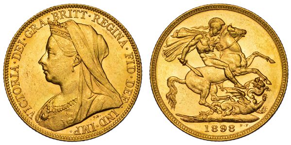 AUSTRALIA. VICTORIA, 1837-1901. Sovereign 1898. Melbourne.