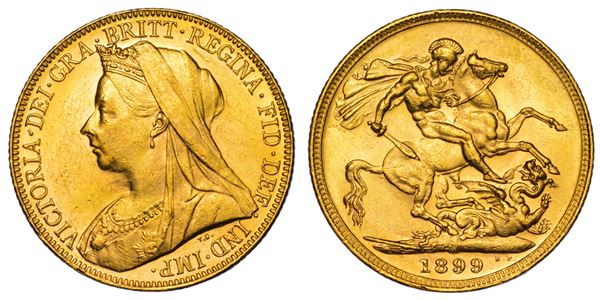 AUSTRALIA. VICTORIA, 1837-1901. Sovereign 1899. Melbourne.