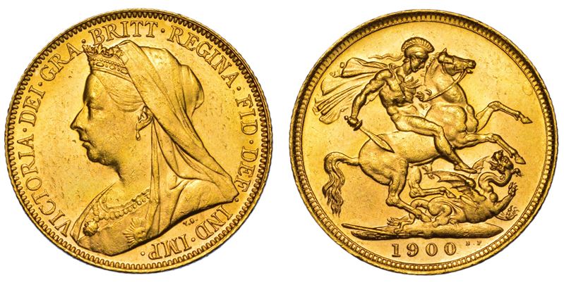 AUSTRALIA. VICTORIA, 1837-1901. Sovereign 1900. Melbourne.  - Asta Numismatica Light - Cambi Casa d'Aste