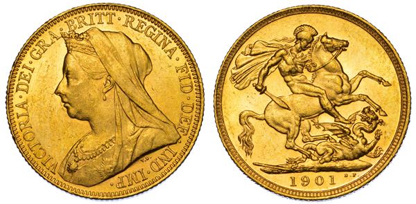 AUSTRALIA. VICTORIA, 1837-1901. Sovereign 1901. Sydney.