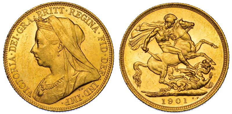 AUSTRALIA. VICTORIA, 1837-1901. Sovereign 1901. Sydney.  - Auction Light Numismatics - Cambi Casa d'Aste