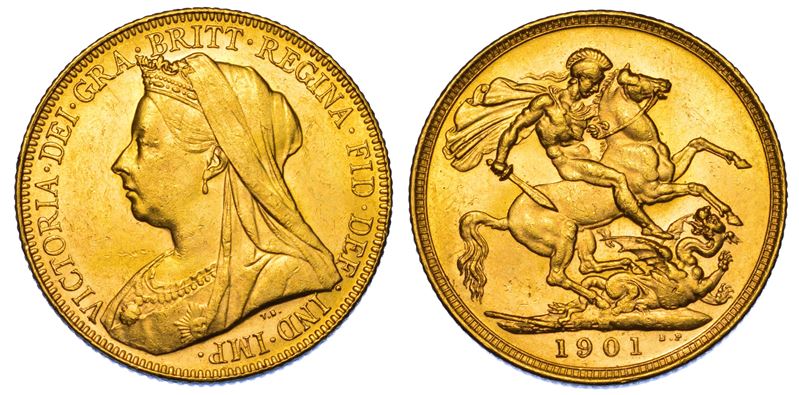 AUSTRALIA. VICTORIA, 1837-1901. Sovereign 1901. Melbourne.  - Auction Light Numismatics - Cambi Casa d'Aste