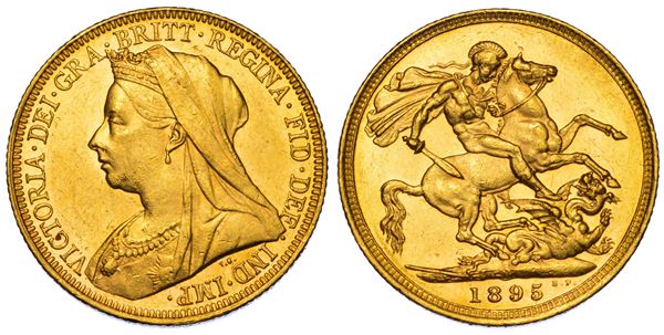AUSTRALIA. VICTORIA, 1837-1901. Sovereign 1895. Melbourne.