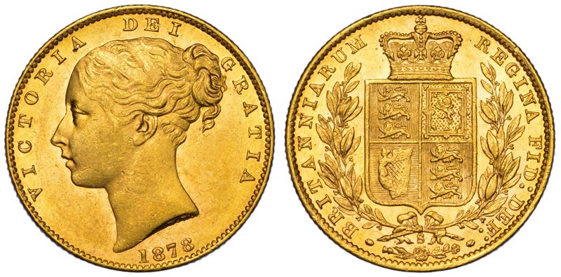 AUSTRALIA. VICTORIA, 1837-1901. Sovereign 1878. Sydney.  - Auction Light Numismatics - Cambi Casa d'Aste