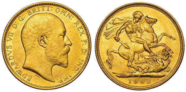 AUSTRALIA. EDWARD VII, 1902-1910. Sovereign 1902. Sydney.